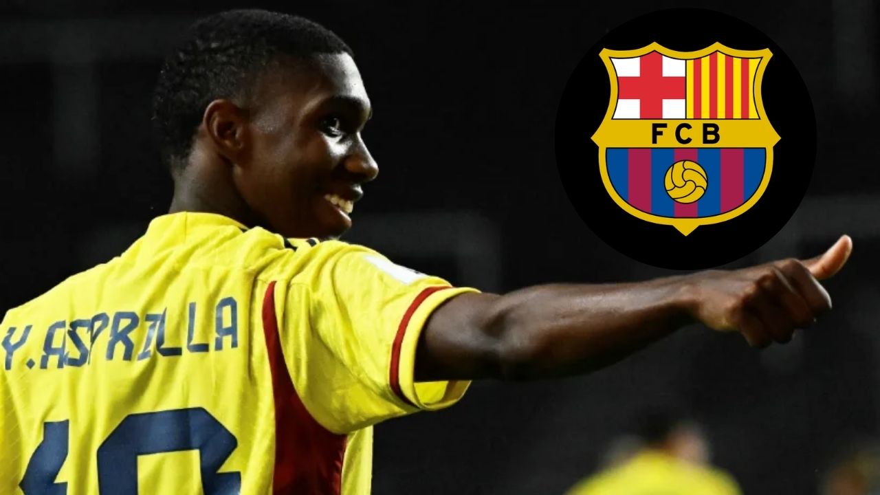¿Yaser Asprilla al Barcelona?, está es la realidad sobre la llegada del colombiano al equipo español
