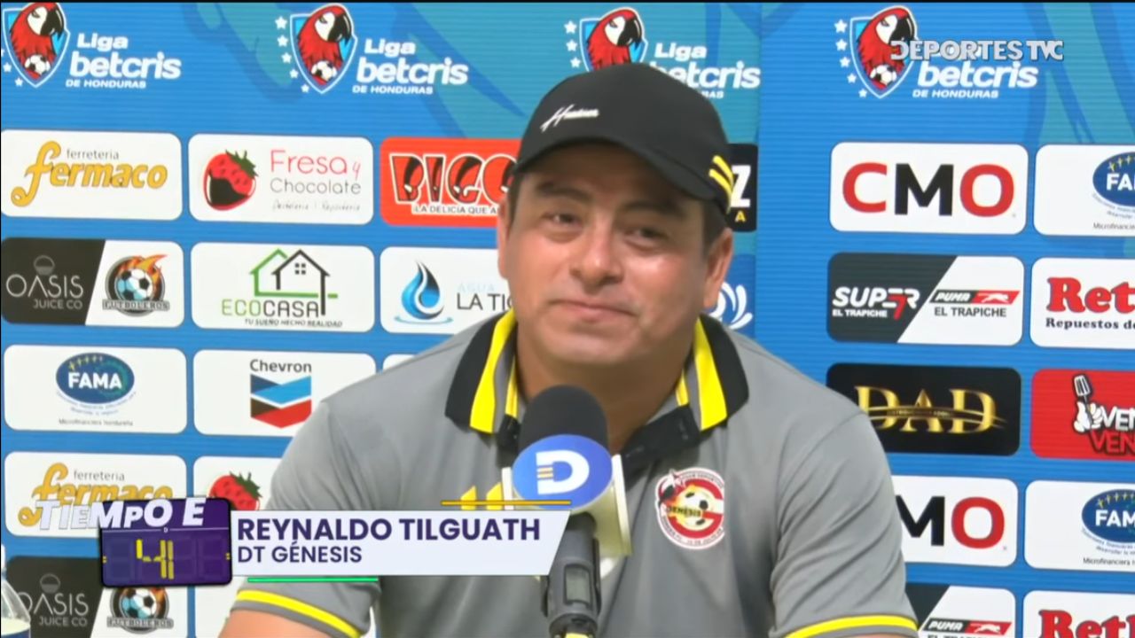 Reynaldo Tilguath responsabiliza a periodista por penal marcado al Olancho FC
