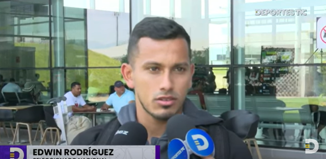 Edwin Rodríguez da la cara tras el boleto perdido a la Copa América 2024