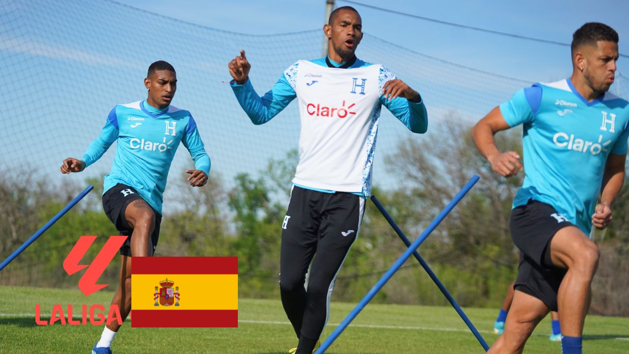 Equipo de España le manda mensaje de apoyo a la selección de Honduras previo al repechaje