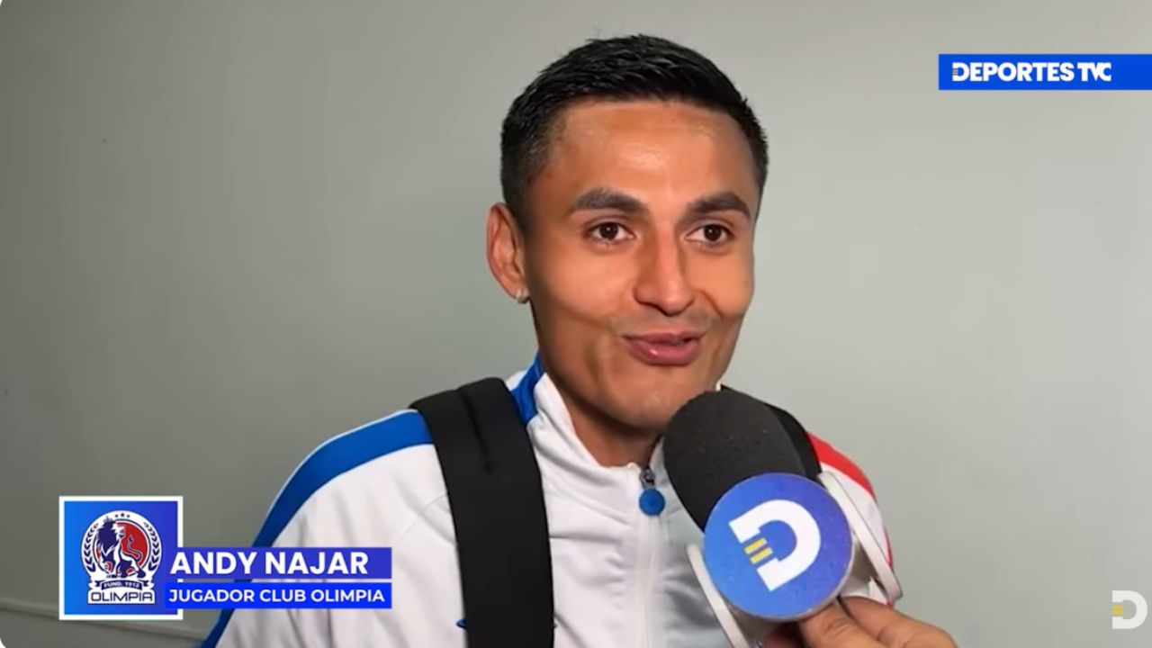 Andy Najar confiesa su plan con el Olimpia previo al juego ante Costa Rica