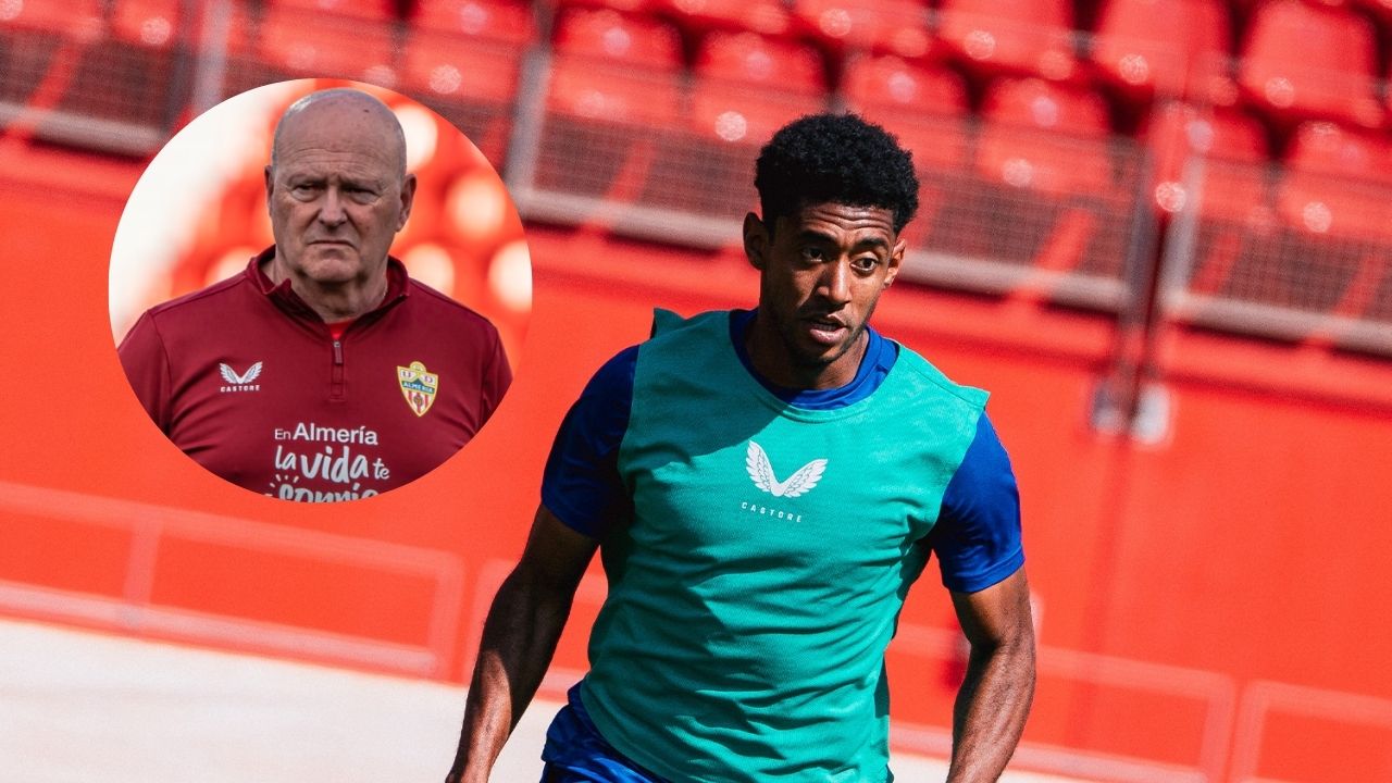 Choco Lozano recibe tremendo espaldarazo con la llegada del nuevo técnico del Almería