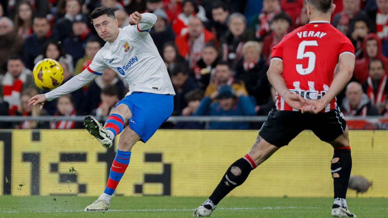 Barcelona no aprovecha tropezón del Madrid e iguala con el Athletic en San Mamés