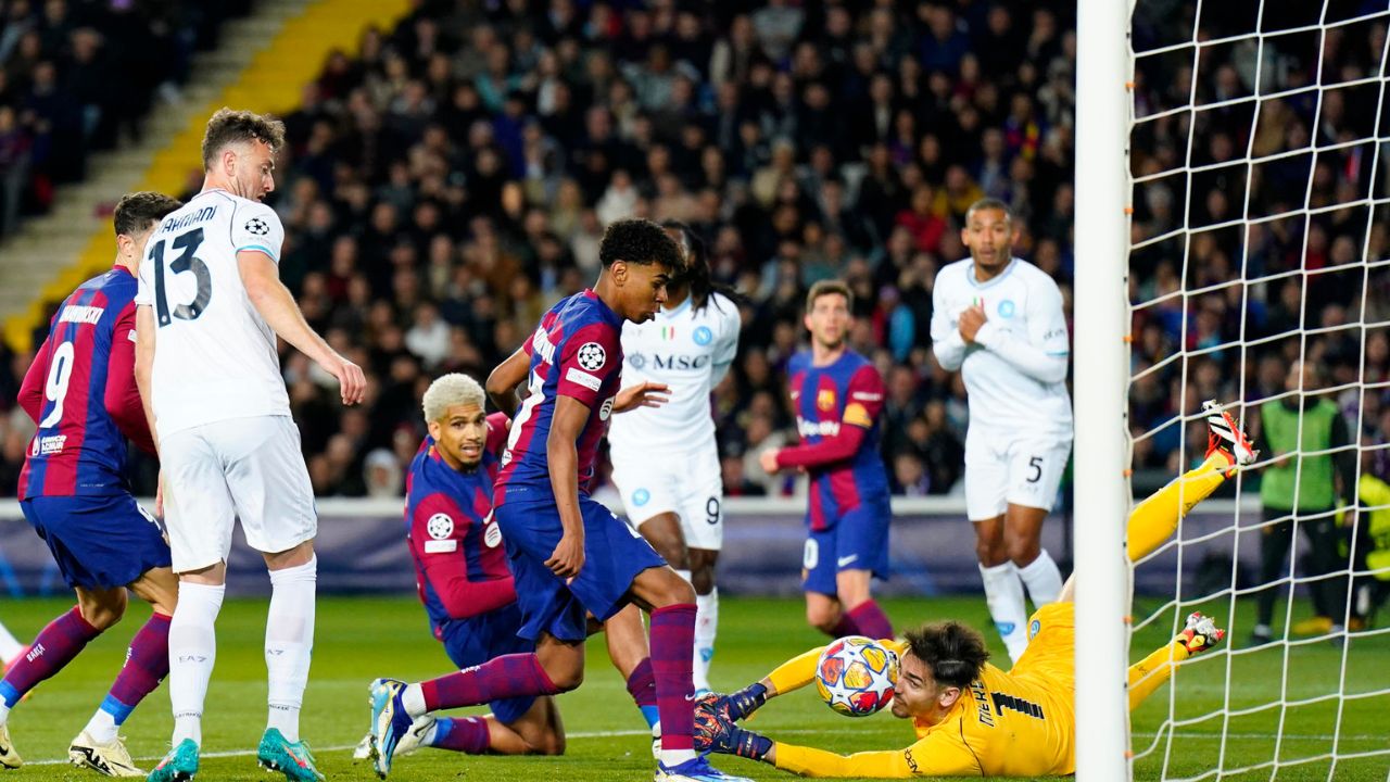 Barcelona le ganó al Napoli y pide su boleto para cuartos en Champions League