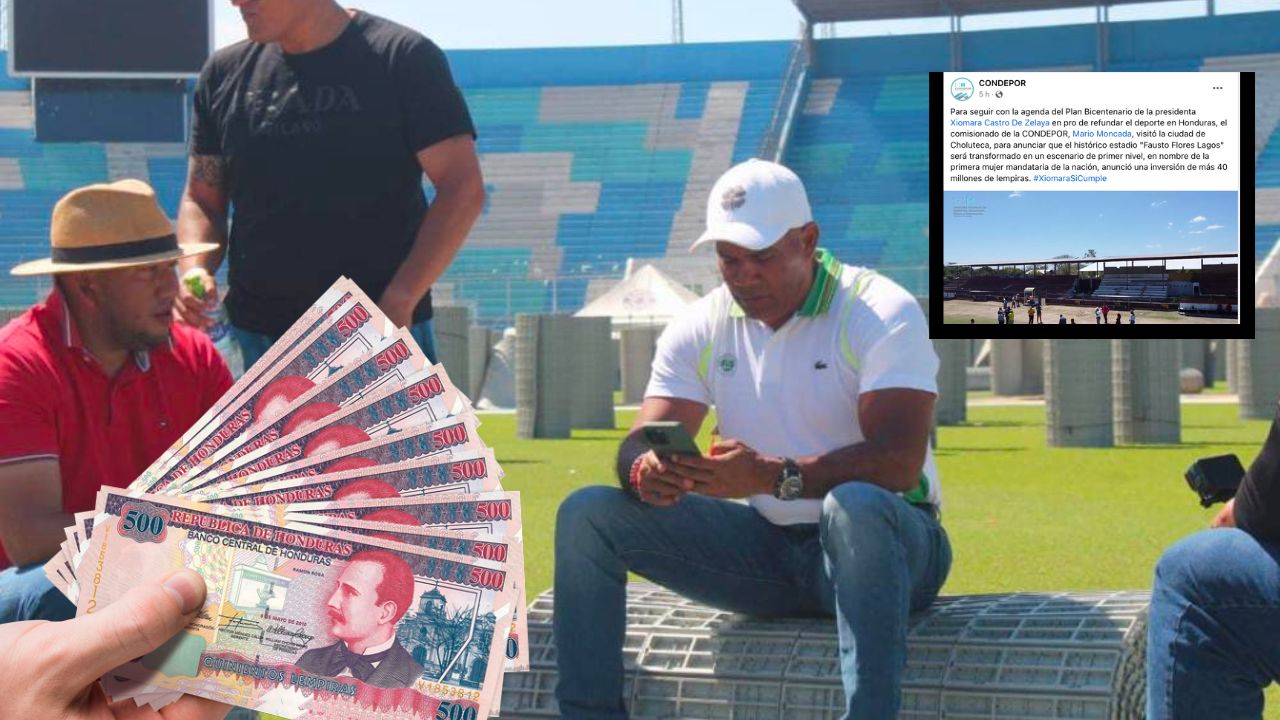 Condepor anuncia millonaria inversión en histórico estadio hondureño