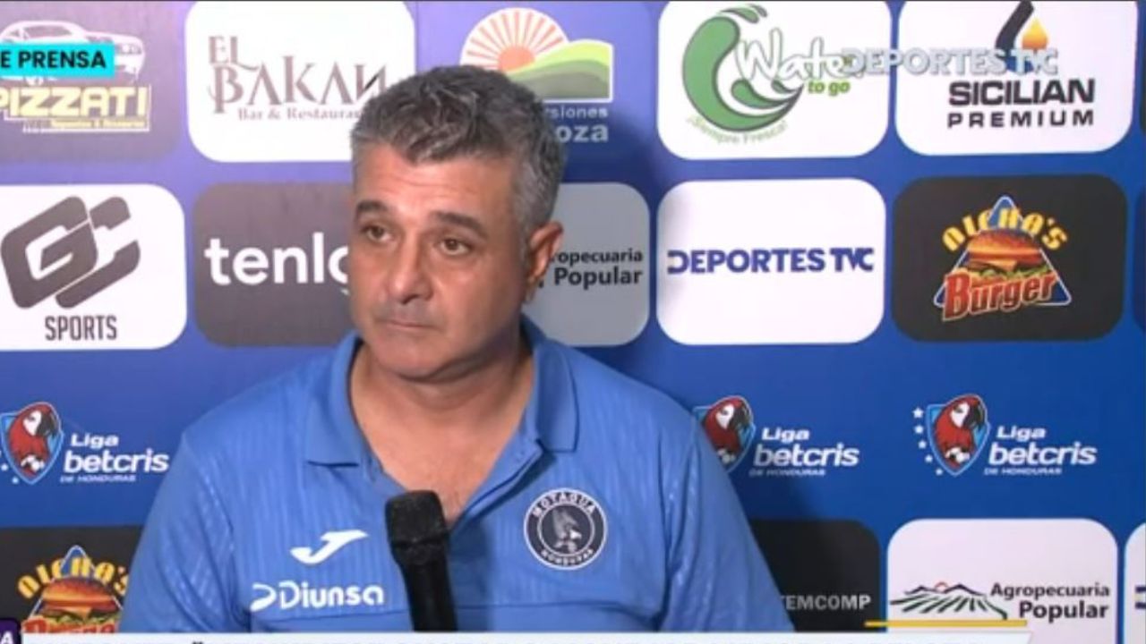 Diego Vazquez enumera todo lo que no le gustó del Motagua en su partido vs Victoria