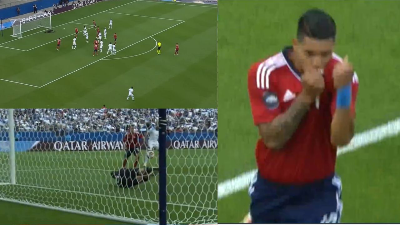 El garrafal error de Jonathan Rougier en el gol de Costa Rica