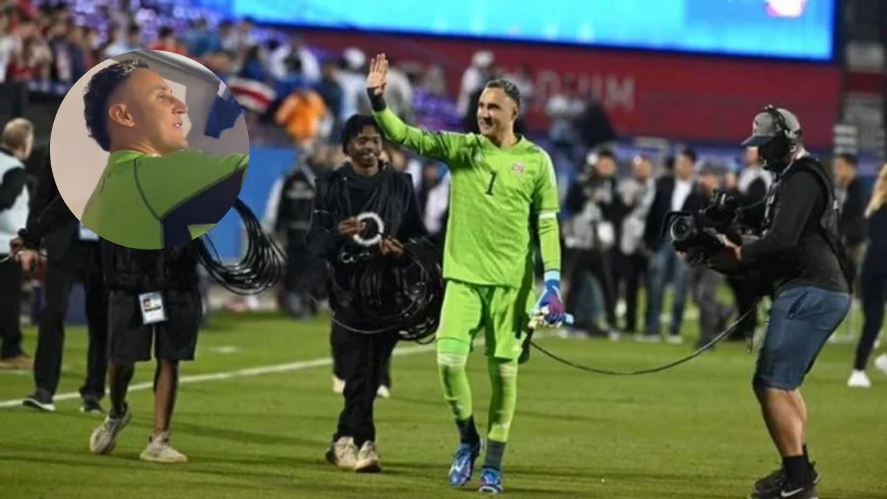 El tremendo gesto de Keylor Navas con la afición hondureña en Frisco Texas
