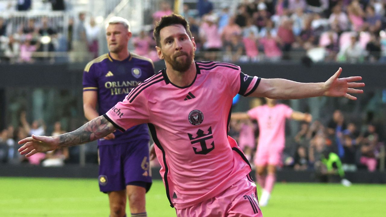 Doblete de Lionel Messi adorna victoria del Inter Miami sobre el Orlando City