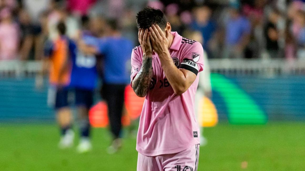 Inter Miami expone la gravedad de la lesión de Messi en la MLS