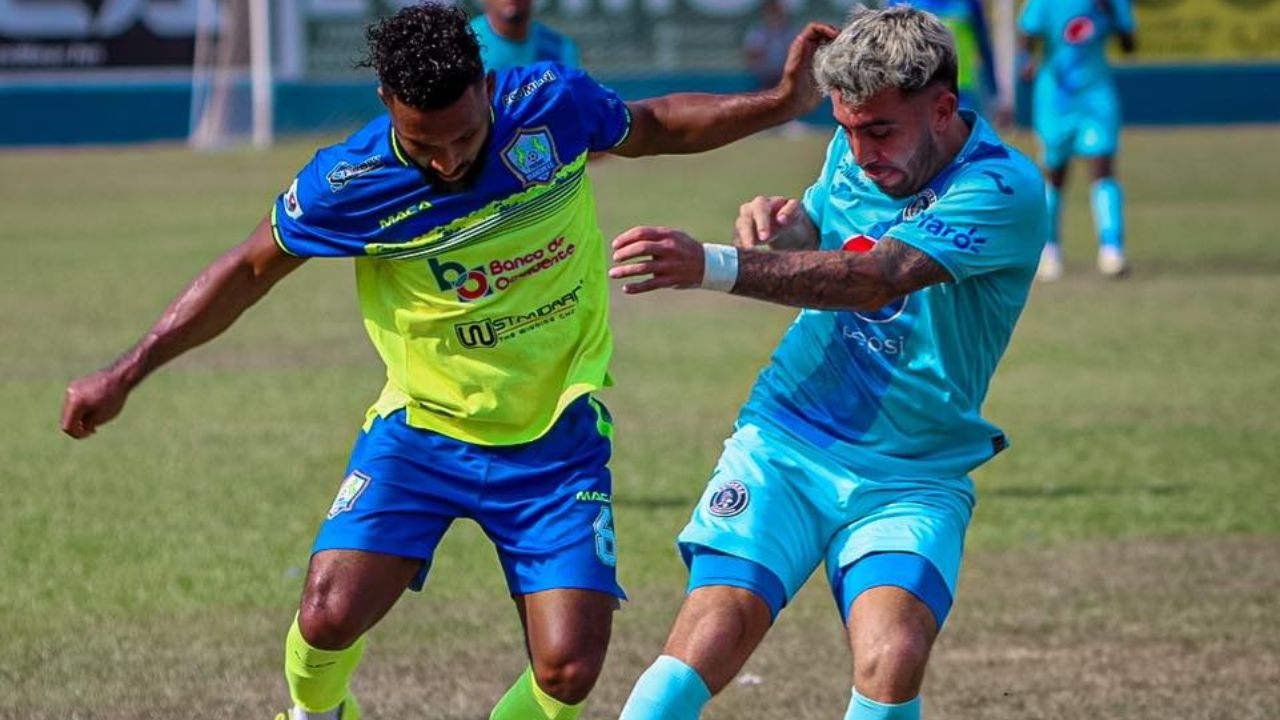 Motagua se reparte los puntos con Olancho FC en un partido accidentado
