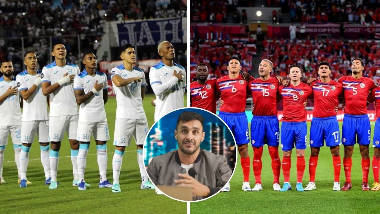 Periodista tico lanza dardo a Selección de Honduras y Costa Rica