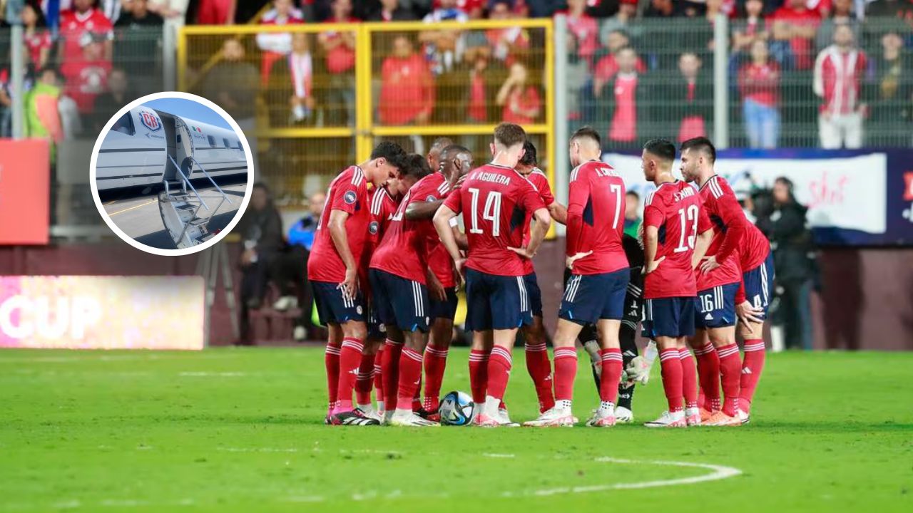 Costa Rica no escatima y viaja en lujoso avión para el partido ante Honduras