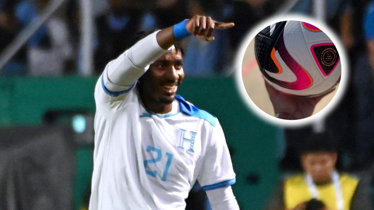 Presentan el novedoso balón para el repechaje Honduras vs Costa Rica