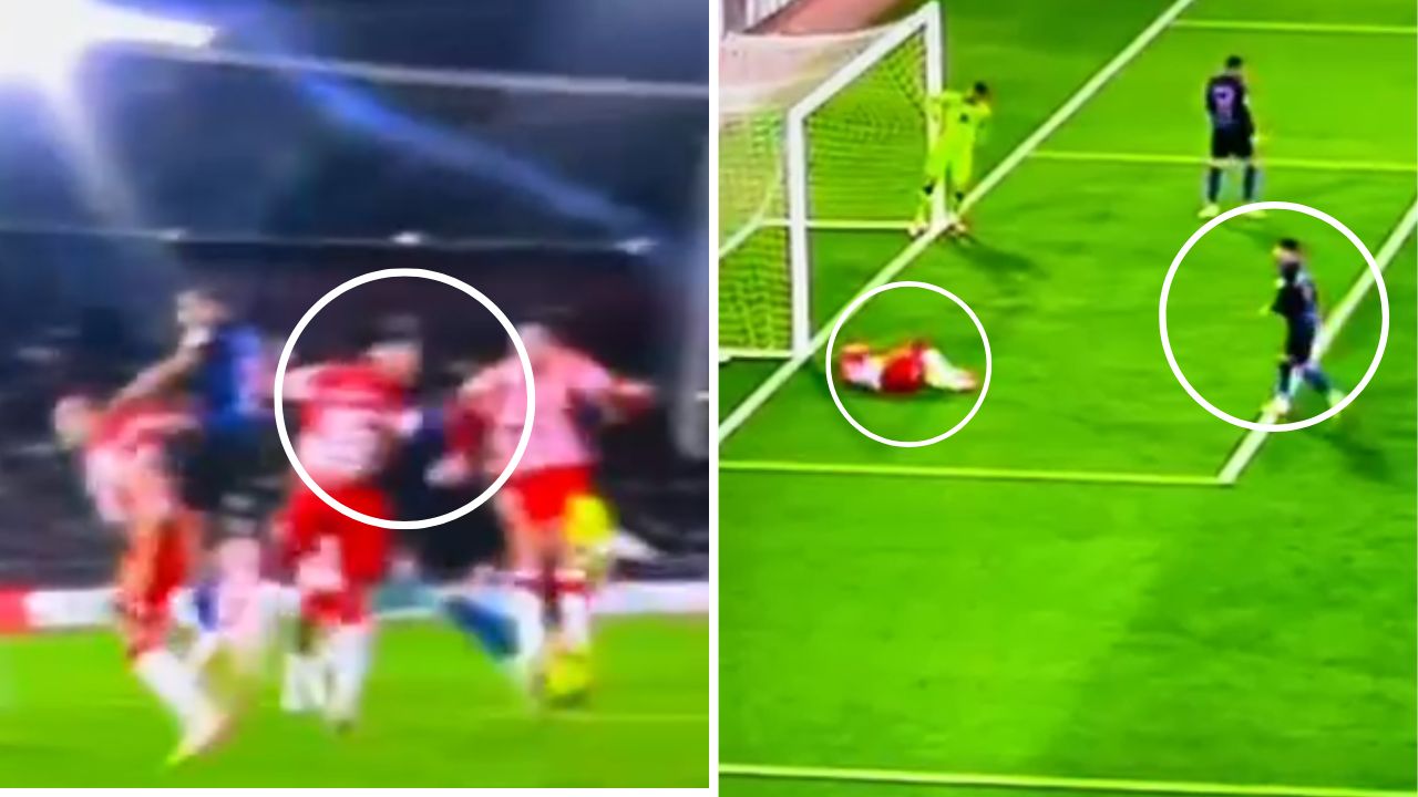 Choco Lozano recibe tremendo golpe de Sergio Ramos en partido de LaLiga