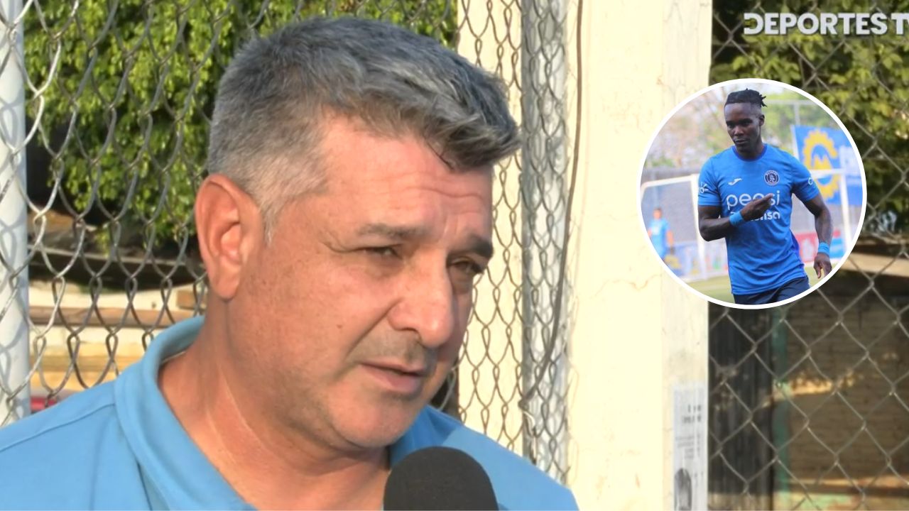 Diego Vazquez aclara la razón de la ausencia de Rubilio Castillo en Motagua