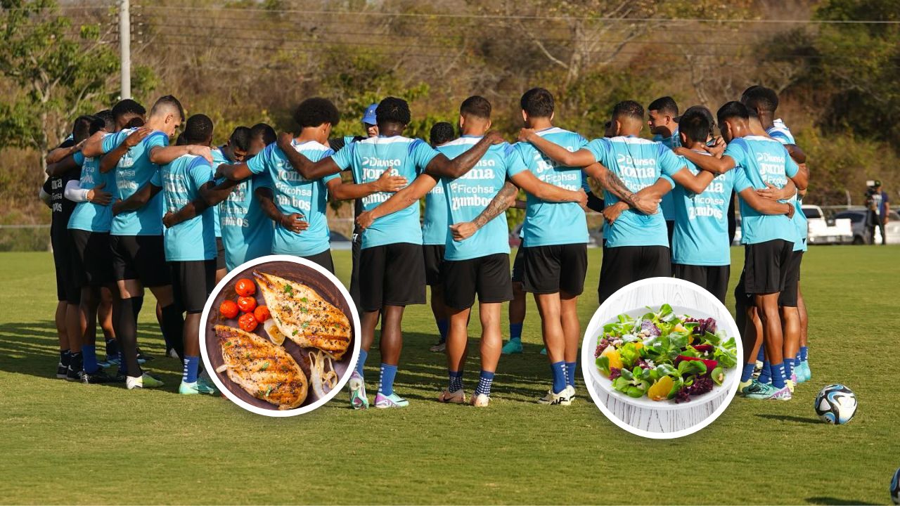 Así es la estricta dieta de los jugadores con la Selección de Honduras