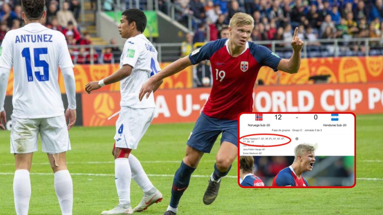 No más recuerdos: ESPN Deportes revive la histórica derrota de Honduras ante Noruega con los 9 goles de Halaand