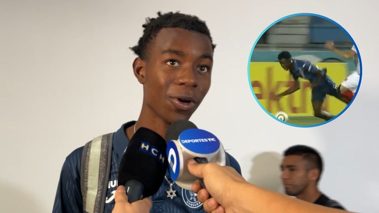 Jordan García, el debutante destacado de Motagua, hace inesperada confesión sobre penal ante Vida