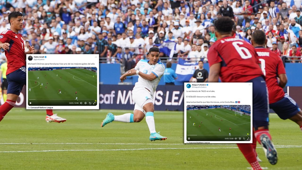 Medios argentinos alucinan con golazo de Michaell Chirinos y esto dijeron de Honduras