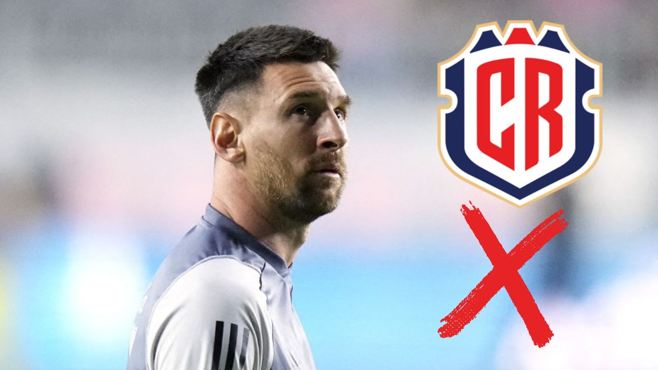 Lionel Messi propina duro revés a la selección de Costa Rica