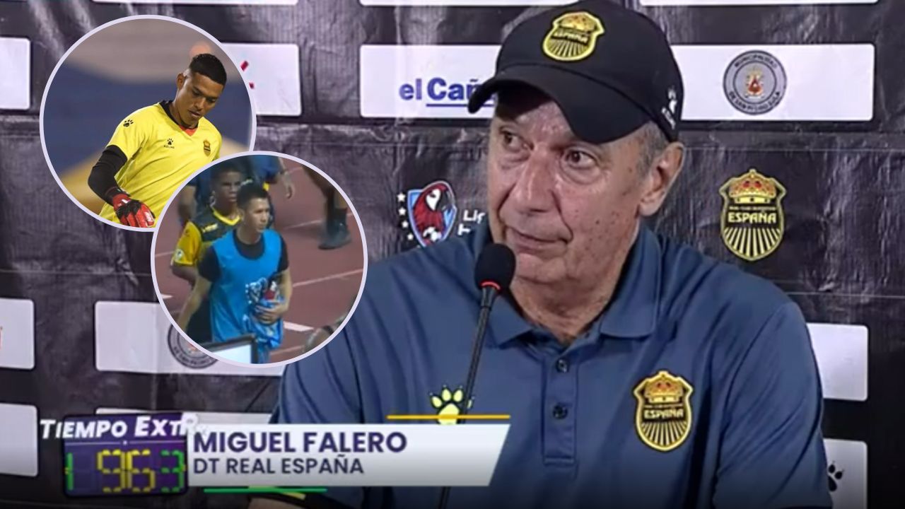 Miguel Falero explica por qué sentenció a Michael Perelló e hizo debutar nuevo arquero