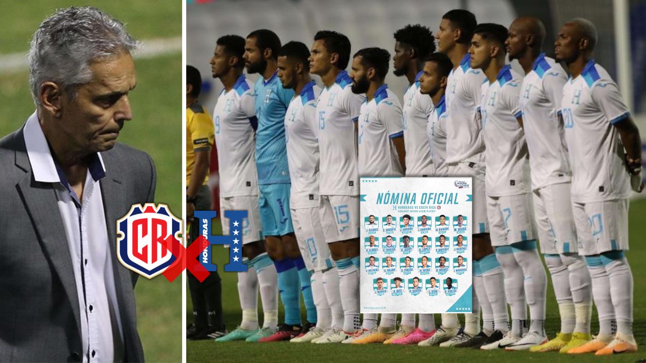 Los jugadores que Reinaldo Rueda descartó para el partido Honduras vs Costa Rica
