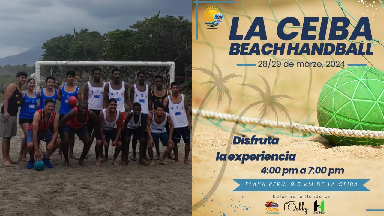 El exfutbolista hondureño que impulsa el crecimiento del Balonmano Playa en La Ceiba