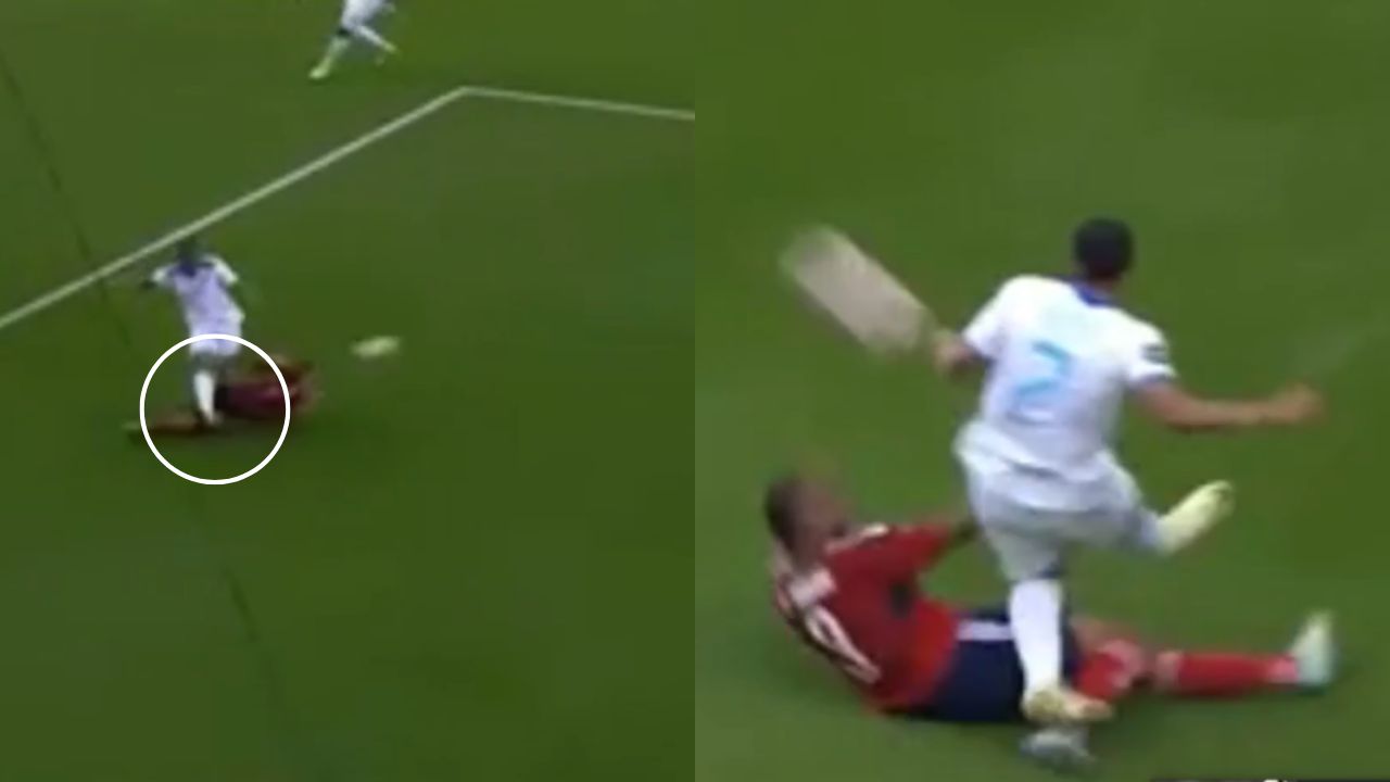 El claro penal no sancionado a Honduras y que no fue revisado por el VAR