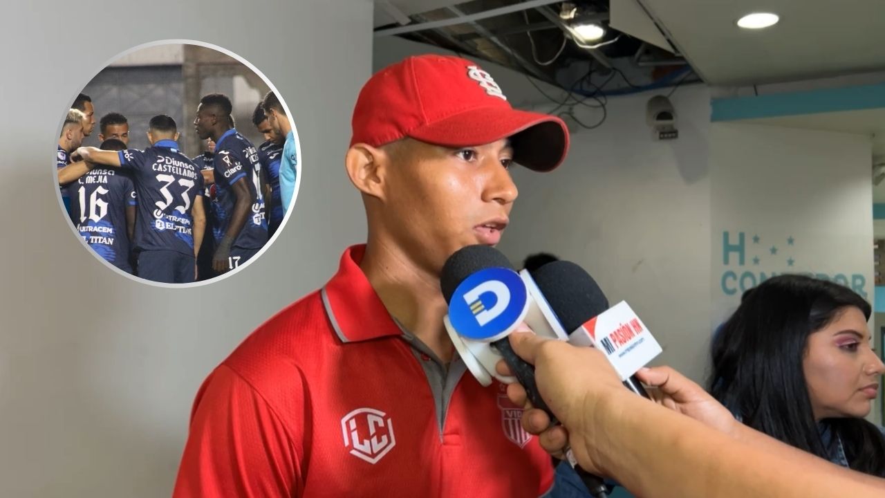 Arquero revelación del Vida confiesa que le declaró su admiración a jugador de Motagua en pleno partido