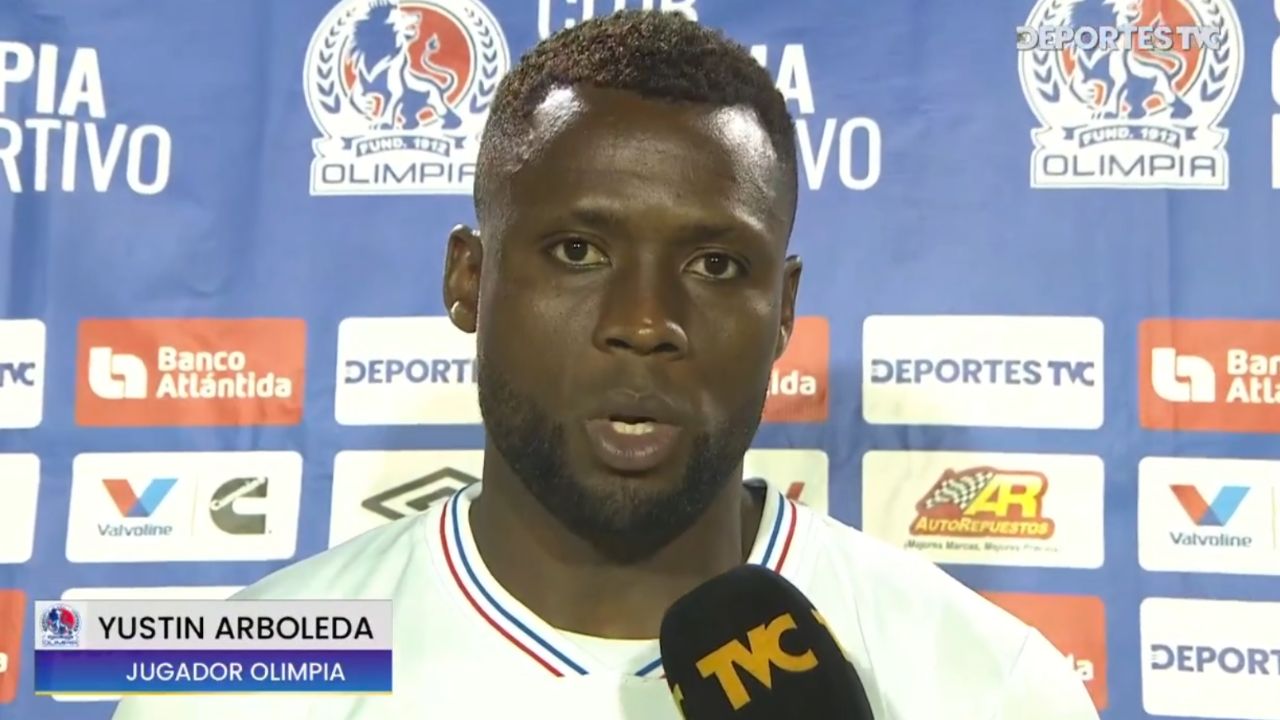 Yustin Arboleda le responde a quienes decían que Olimpia estaba mal tras la goleada