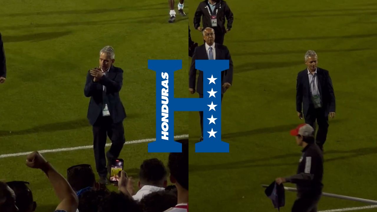 Captan lo que hizo Reinaldo Rueda al salir del Toyota Stadium en Frisco, Texas