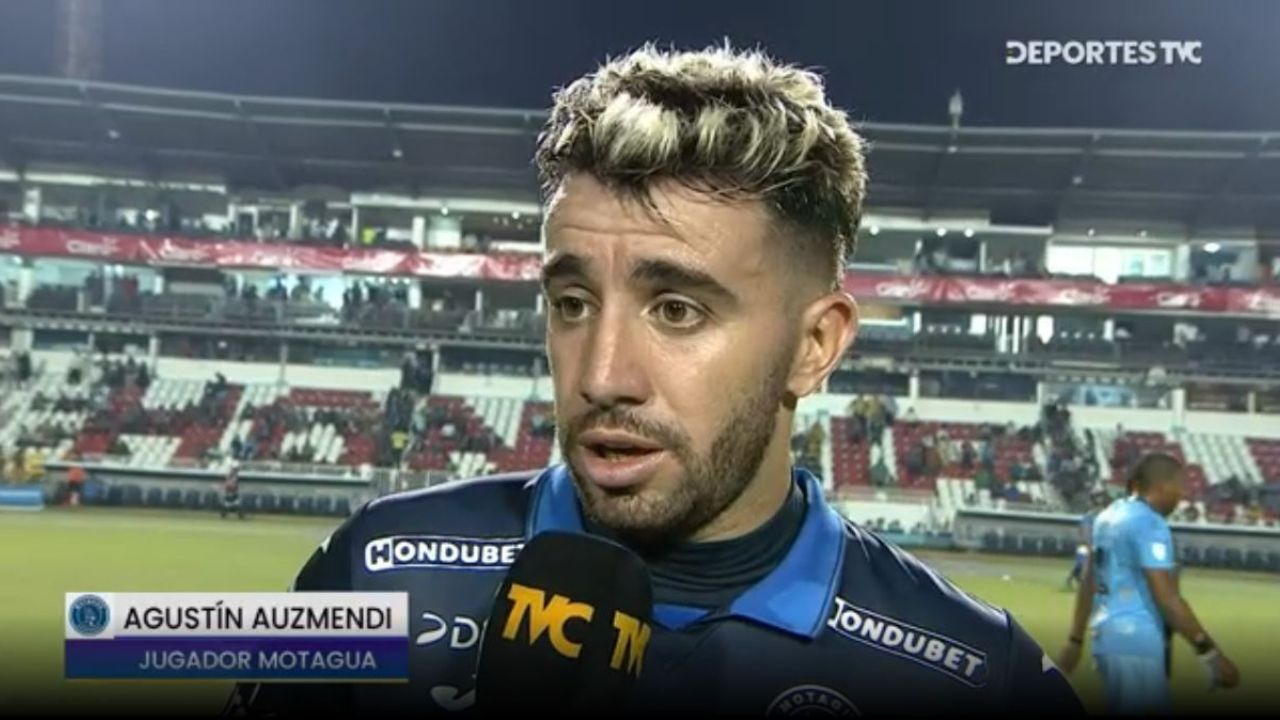 Agustín Auzmendi comparte lo que más lo dejó triste del empate del Motagua