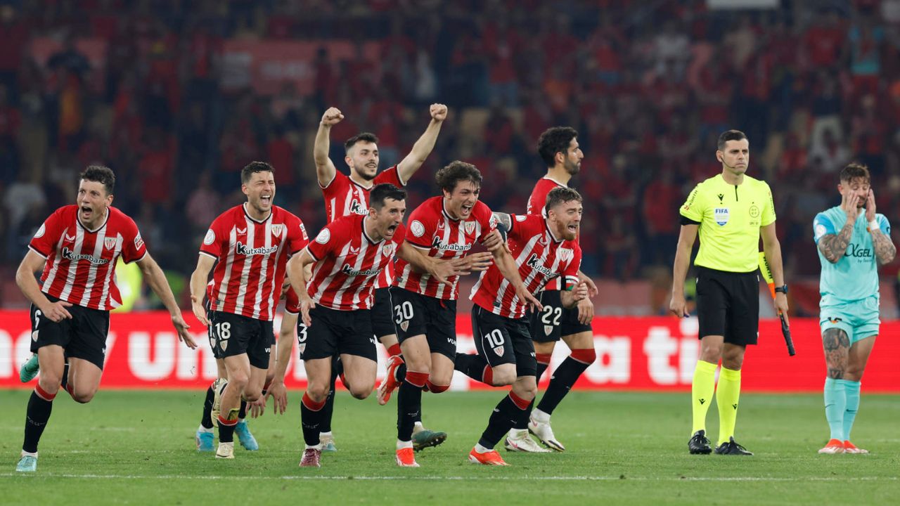 Athletic Club vence al Mallorca en penales y obtiene su deseada Copa del Rey