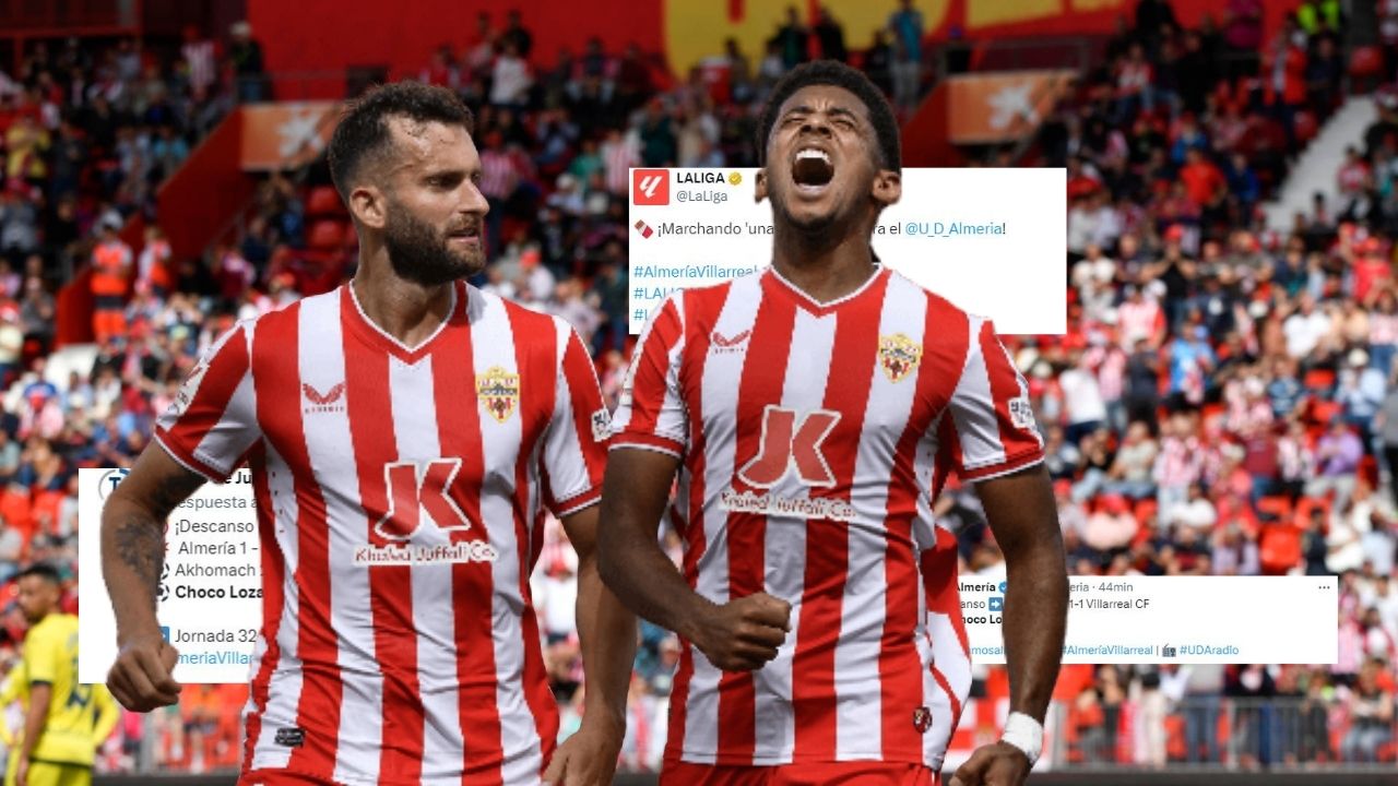 Prensa española reacciona al primer gol del Choco Lozano con el Almería