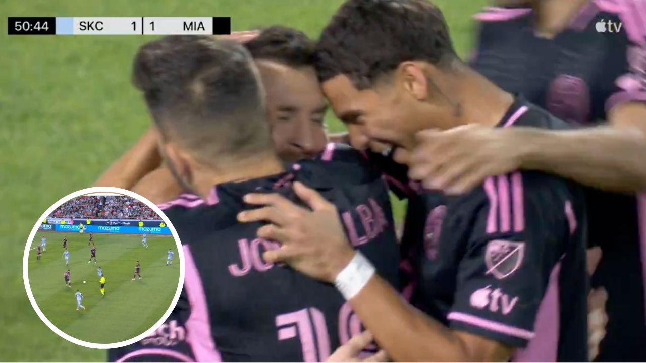 David Ruíz se luce con asistencia para que Messi anotara un golazo con el Inter Miami