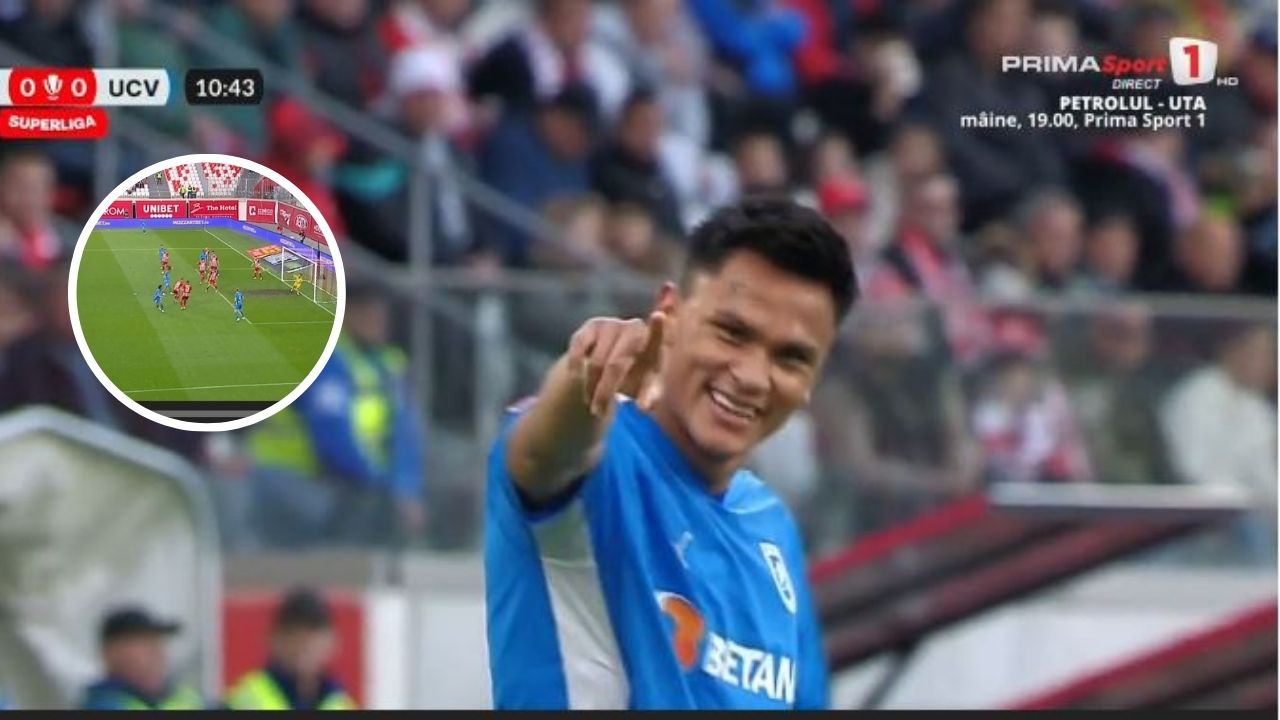 Denil Maldonado anota su segundo con en la Liga de Rumania