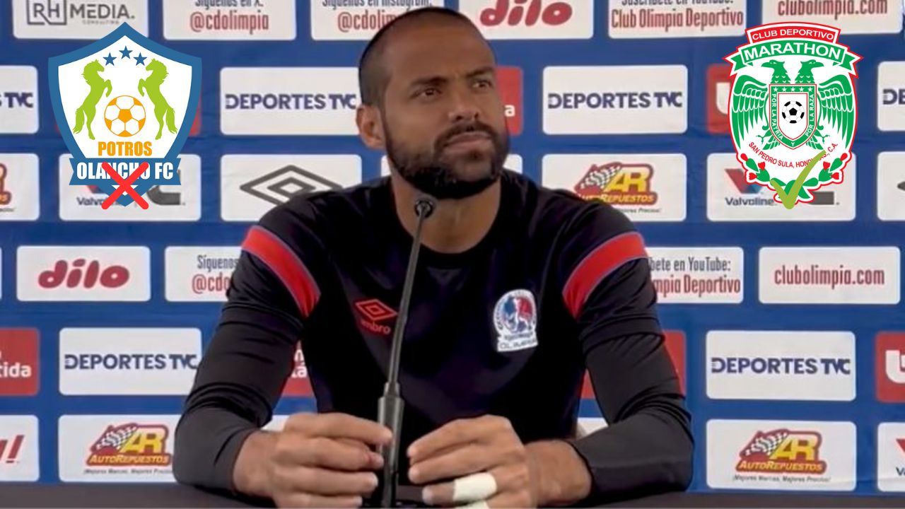 Edrick Menjívar explica cómo está el Olimpia tras perder y ver los festejos de los olanchanos