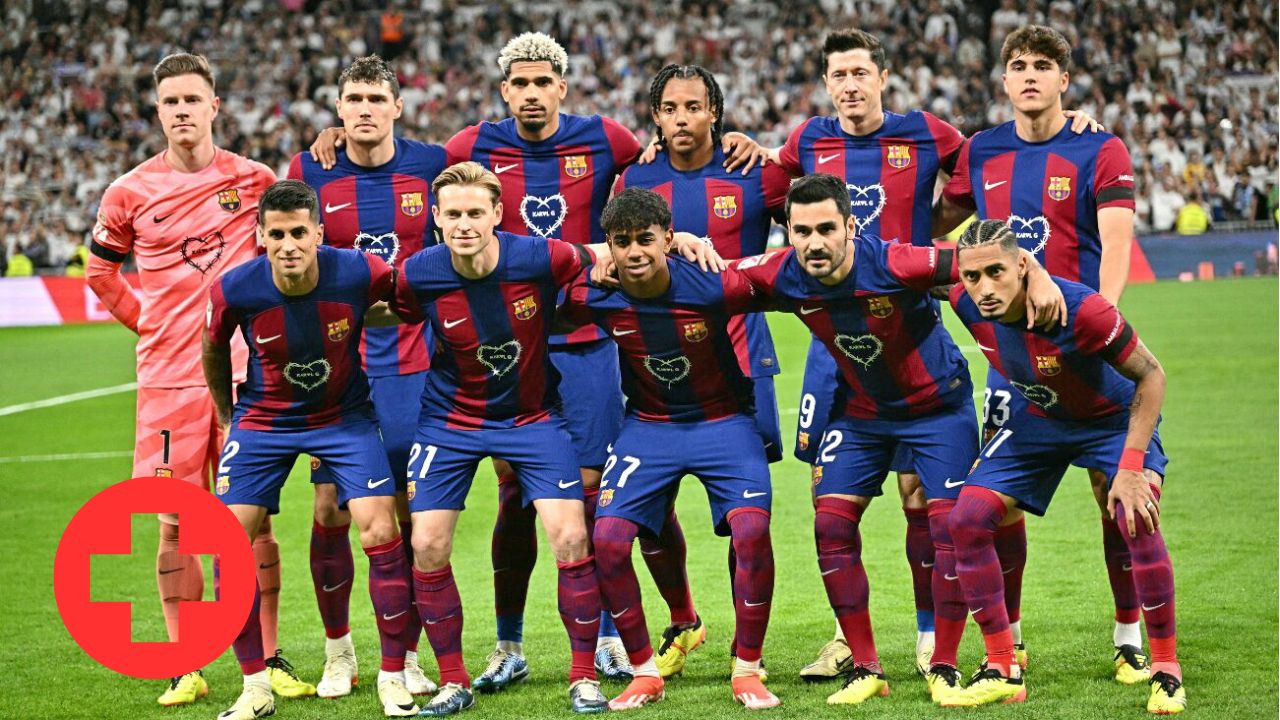 Figura del Barcelona se pierde el resto de la temporada tras caer en el Clásico vs Real Madrid