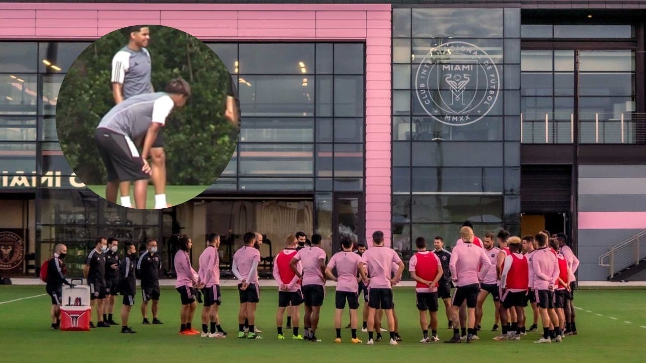 David Ruiz cambia de look y es la sensación en el entrenamiento del Inter de Miami
