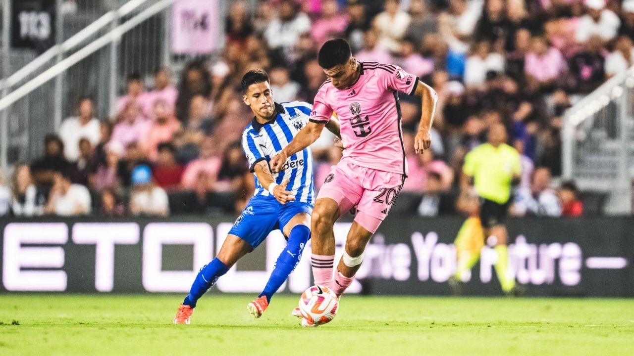 Inter Miami pierde ante Monterrey en ida de cuartos de la Concacaf Champions Cup