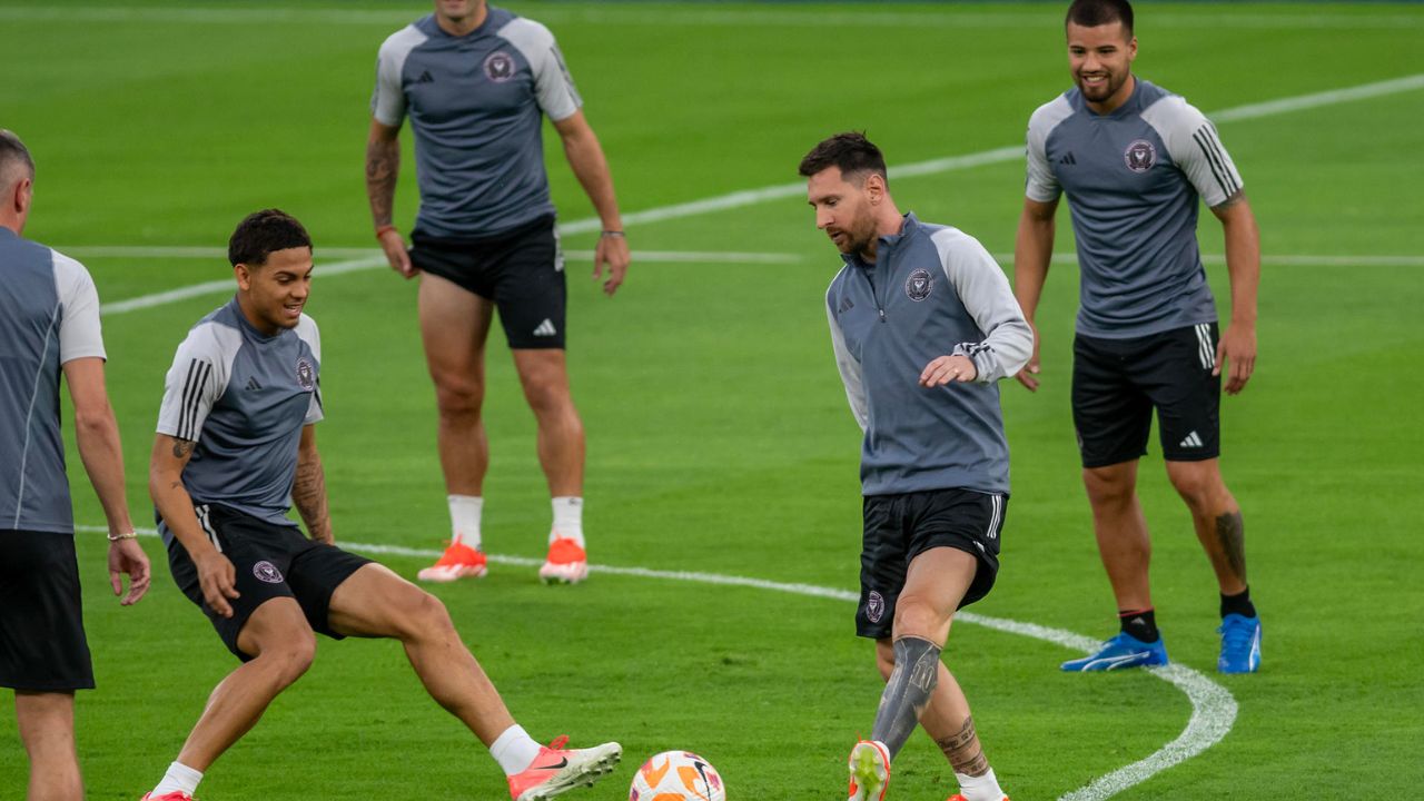 Así le fue a Lionel Messi y el Inter Miami en su primer entrenamiento en México
