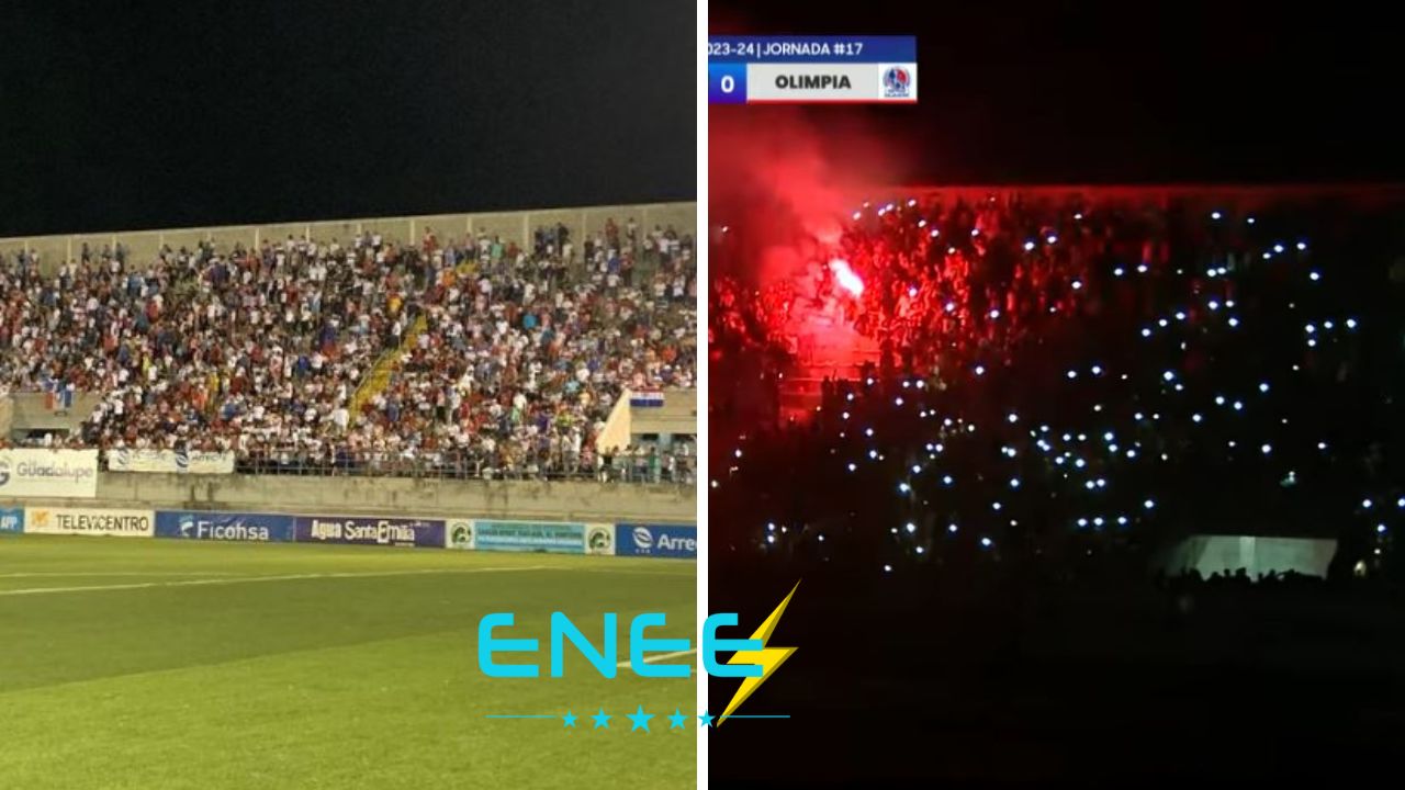 Esta fue la razón por la que se fue la luz en el Lobos UPN vs Olimpia en Choluteca