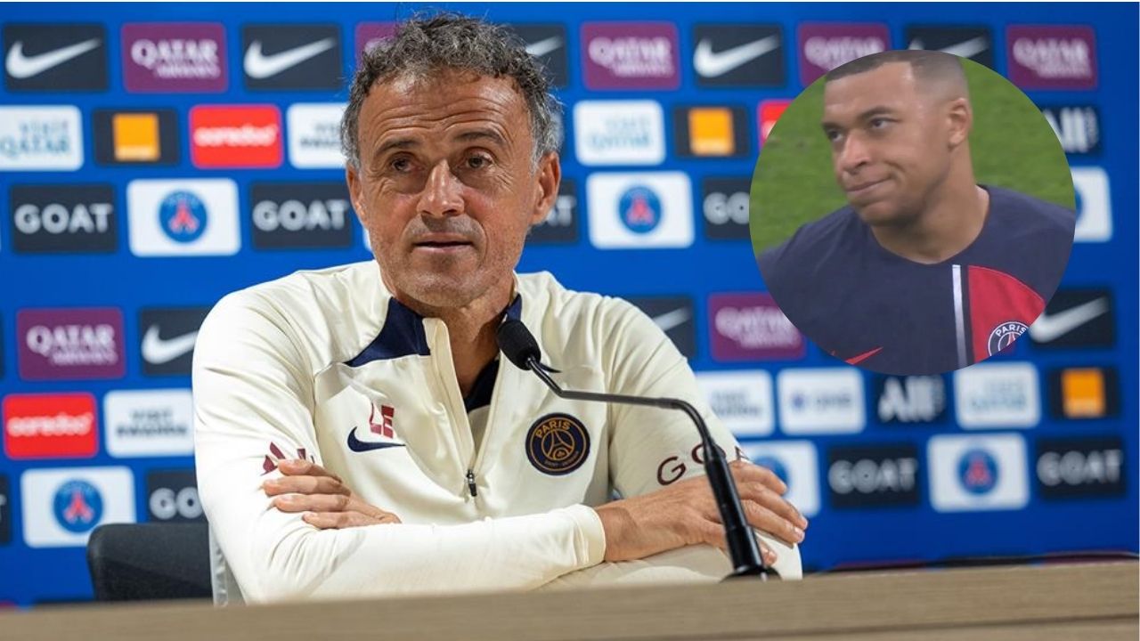 La inesperada reacción de Luis Enrique al gesto de Mbappé