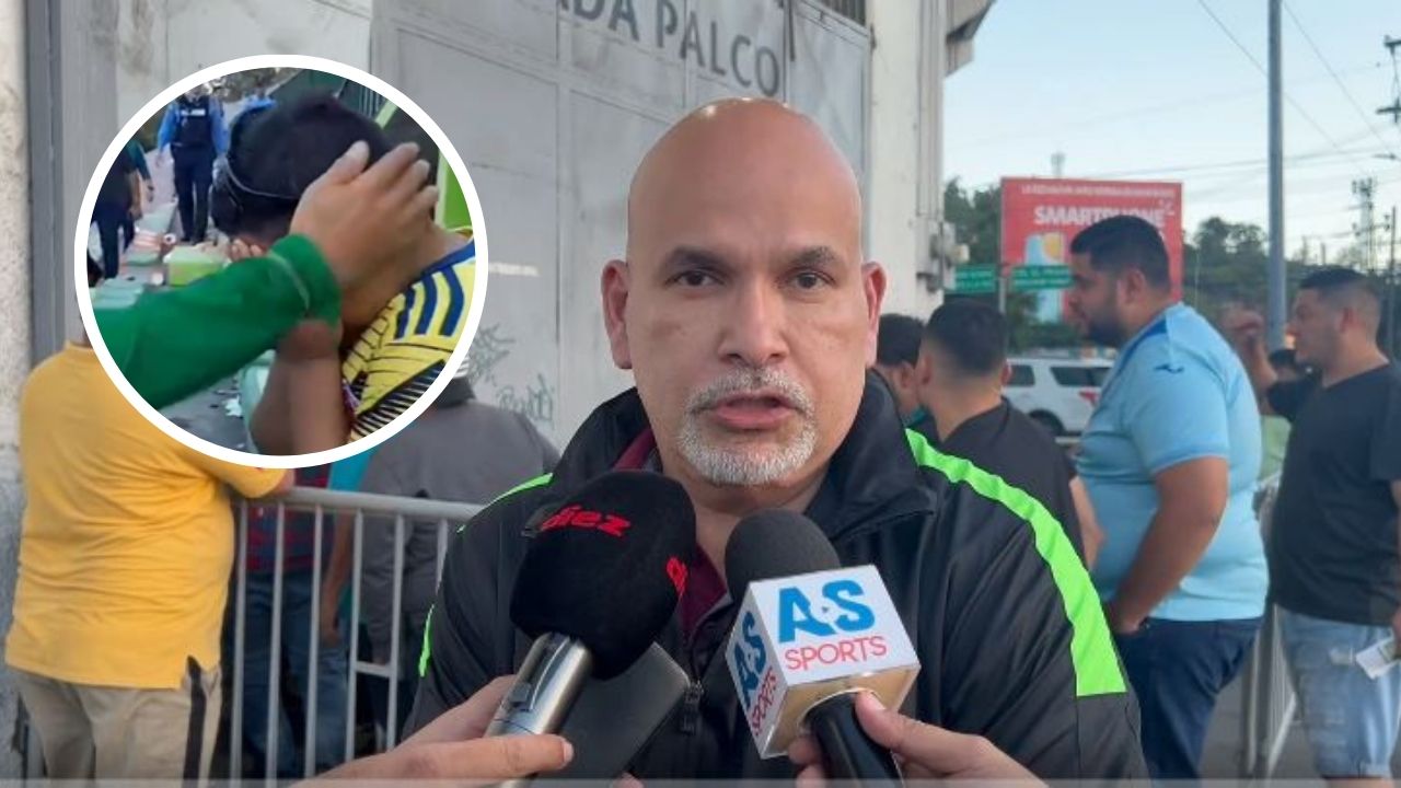 Presidente el Marathón sorprende al consolar a aficionado del Real España
