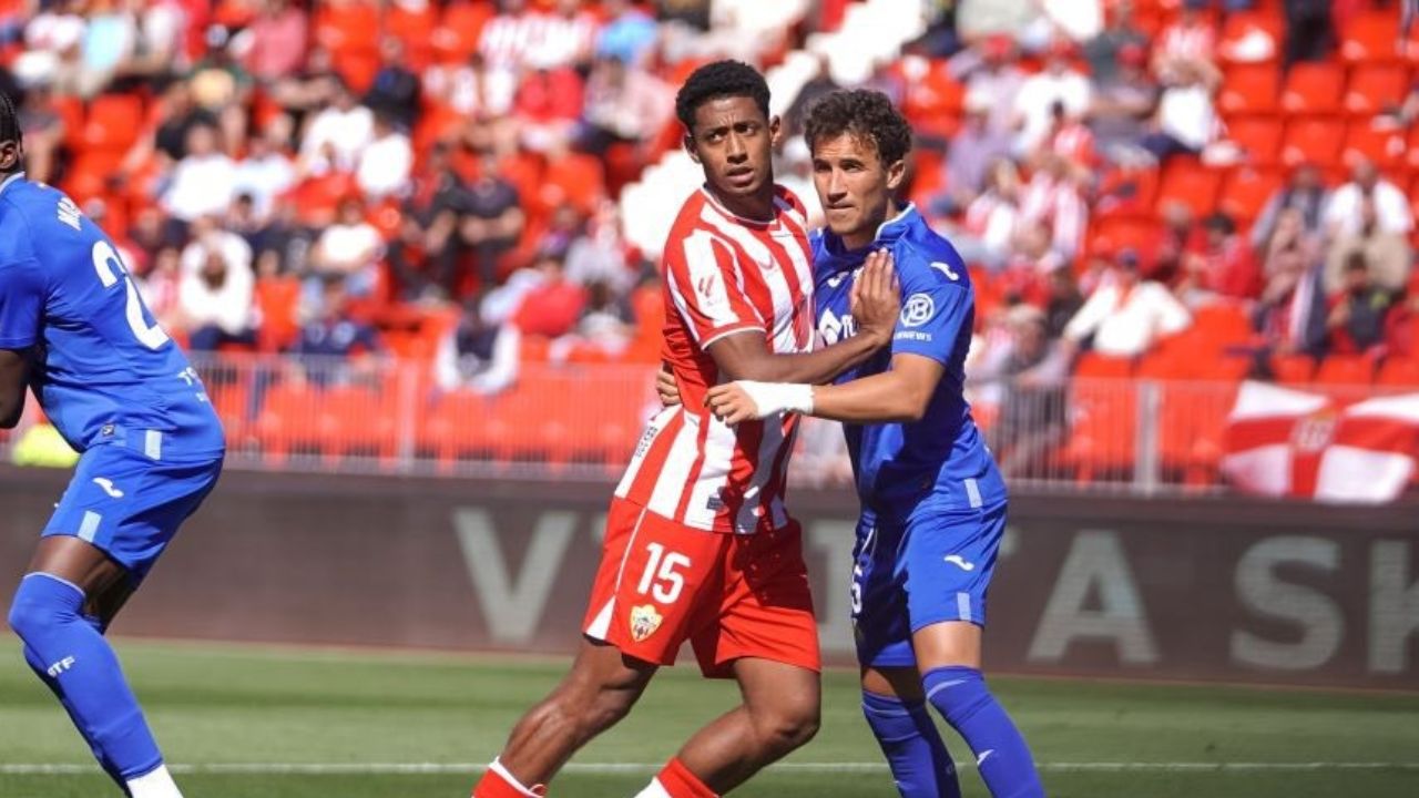 Choco Lozano y Almería sufren duro revés tras perder ante Getafe en LaLiga