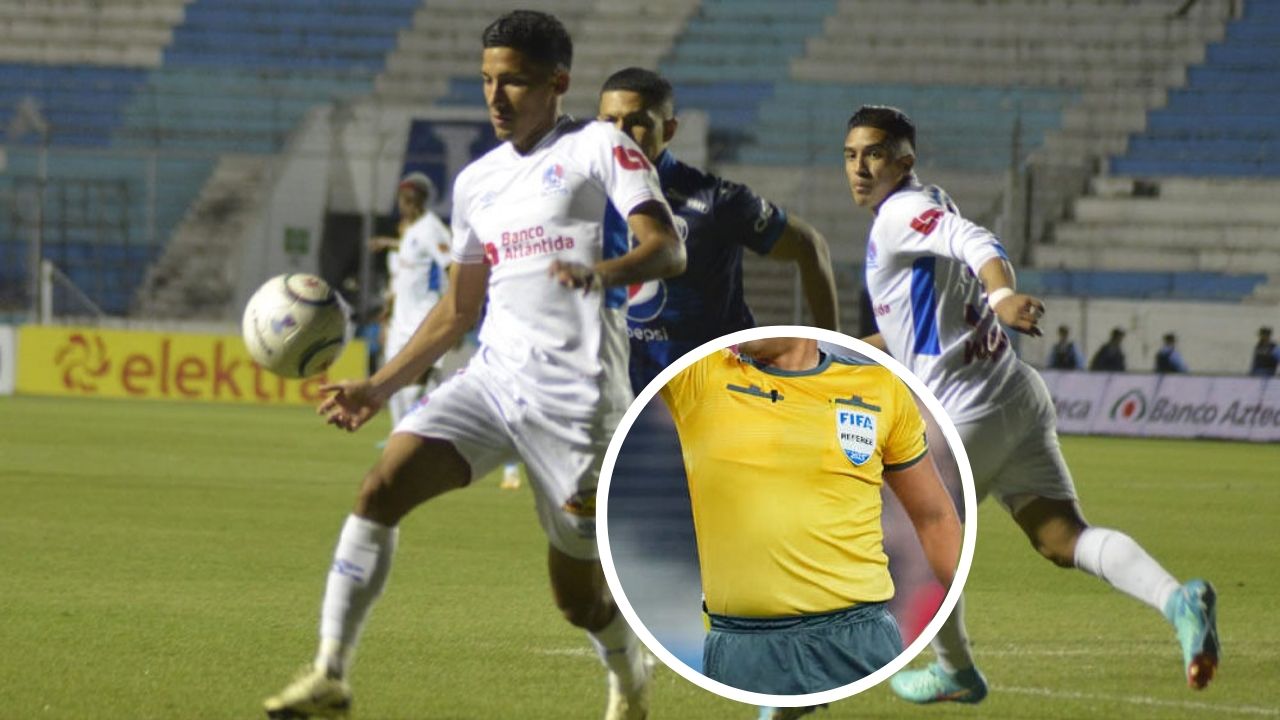 Se conoce al árbitro elegido para pitar el clásico Olimpia-Motagua