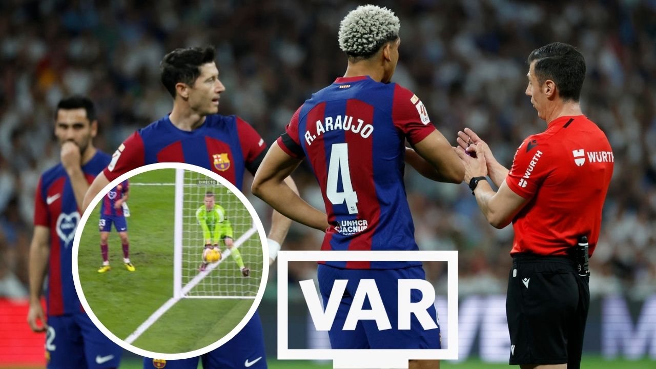 Revelan audios del VAR en El Clásico y se conoce por qué no validaron polémico gol del Barcelona