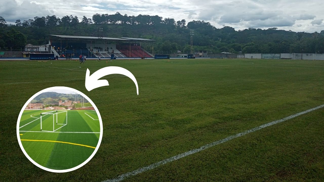 Estadio hondureño recibirá millonaria ayuda para cambiar su grama