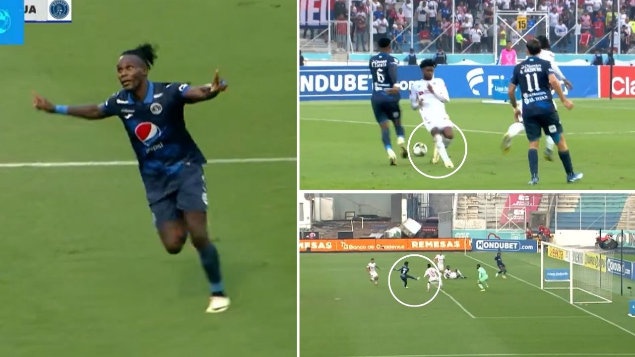 Así fue el gol de Rubilio Castillo ante Olimpia en el clásico capitalino